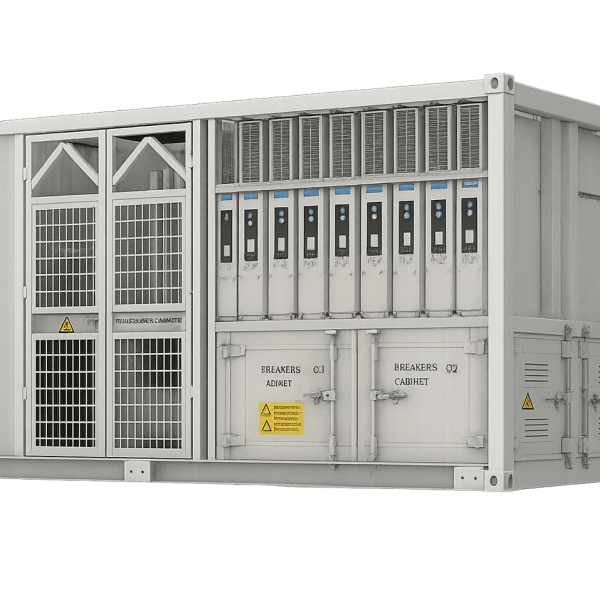 Trạm lưu trữ năng lượng Inovance IPS600-07P-6000-U-EU 3P 6000kW